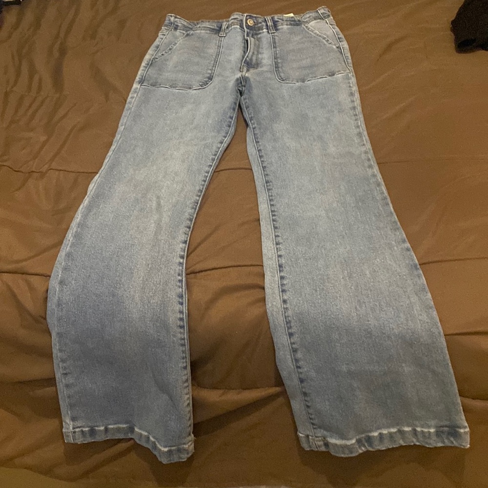 kensie jeans high rise flare